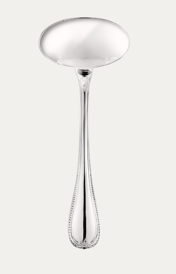 Christofle Malmaison Gravy Ladle, Silver-Plated